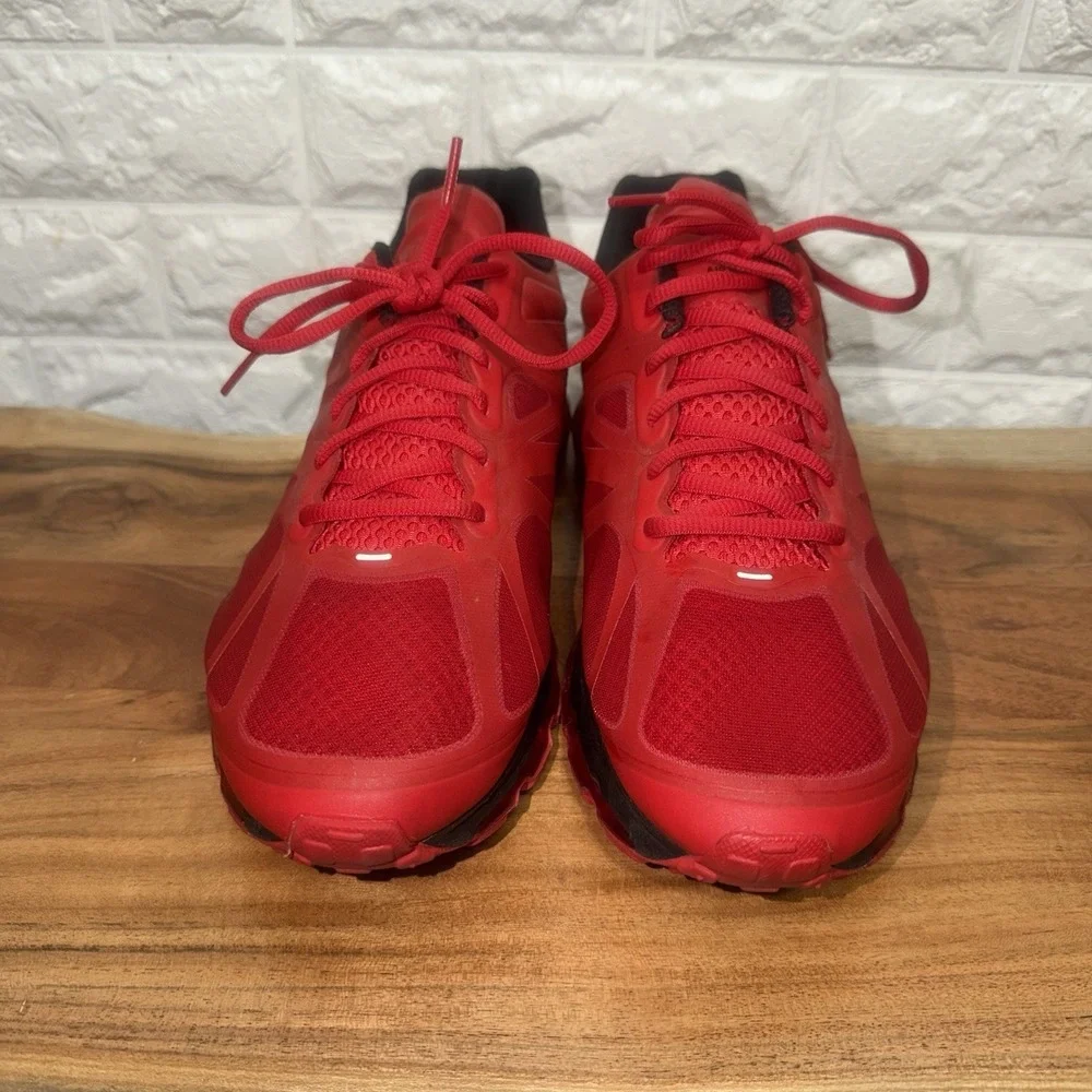 Nike Air Max+ 2012 University Red Black Men's Running Shoes Size 11.5 487982-601